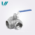 Casting 1000 wog stainless steel thread ball valves